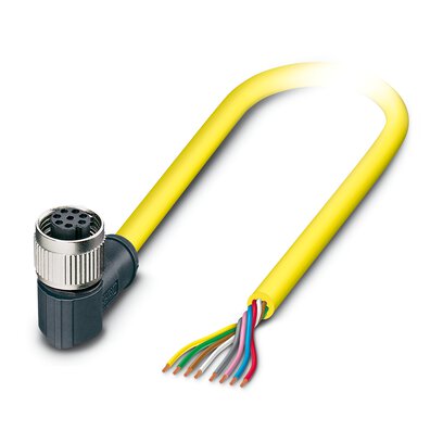 【1406108】CBL 8POS PLUG RA TO WIRE 6.56'[バルク]