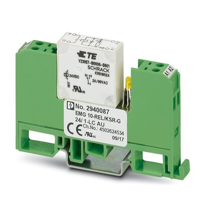 【2940087】RELAY GEN PURPOSE SPST 50MA 24V[バルク]