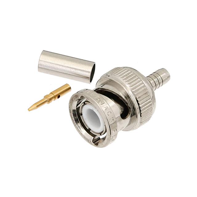 BNC Male Connector Crimp/Solder【PE4381】