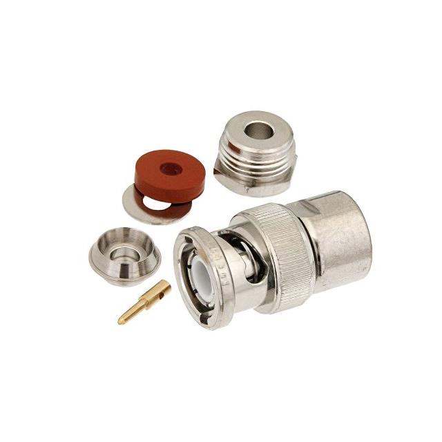 BNC Male Connector Clamp/Solder【PE4383】