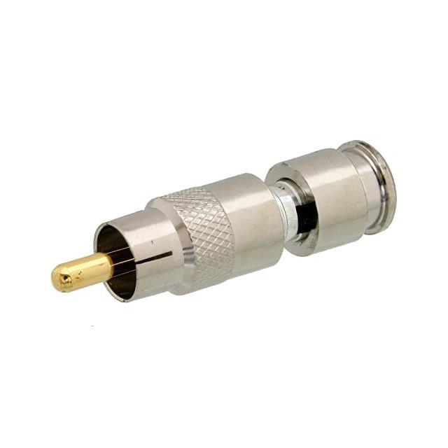 75 Ohm RCA Male Connector Compre【PE44574】