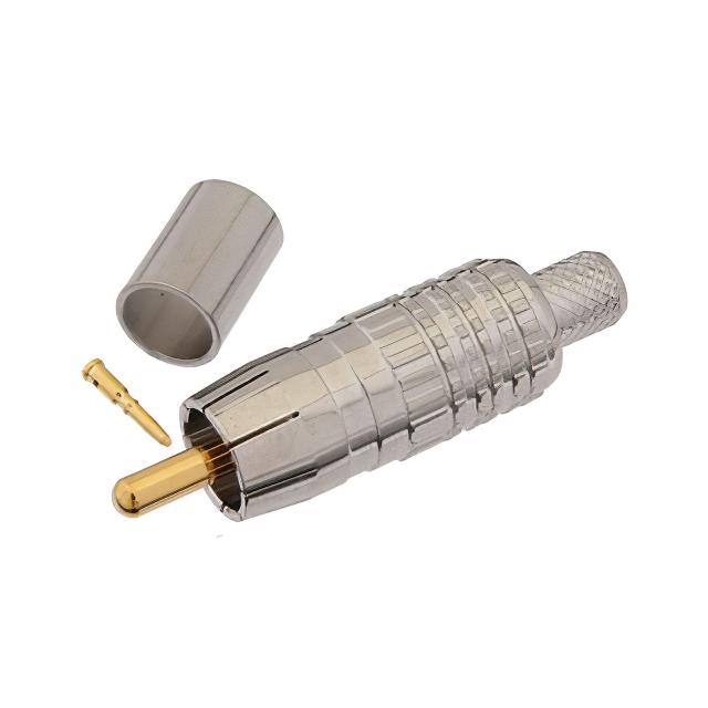 75 Ohm RCA Male Connector Crimp/【PE44623】