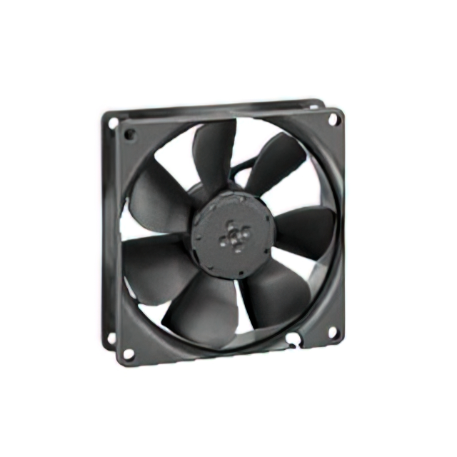 【3412N/2GHH】FAN,AXIAL,14VDC,2.7CFM,0.7W0.055