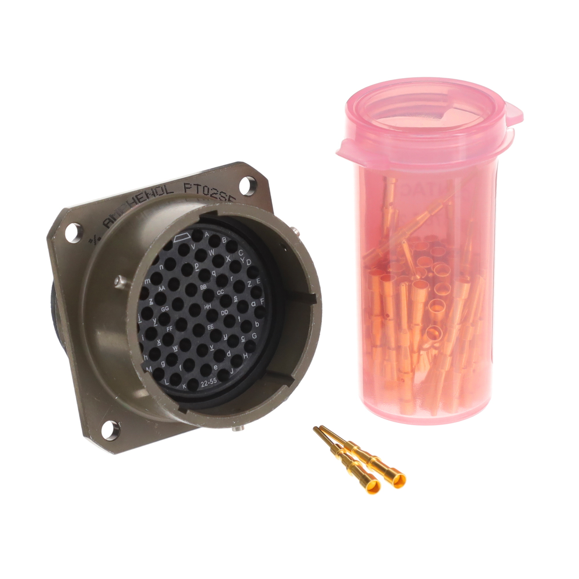 【PT02SE-22-55P】MIL-26482 MS/PT/CMB RECEPT