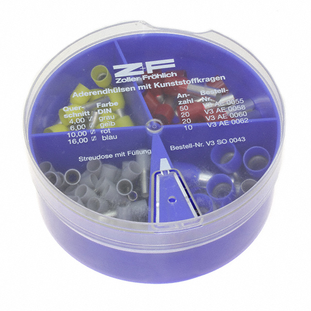 【2885.0】AB2D INSULATED FERRULE ASSORT BO