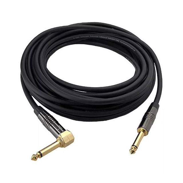 【IO-IC109003-T2MCH-R】CABLE CHR/GOLD 90 CONN MONO 3'