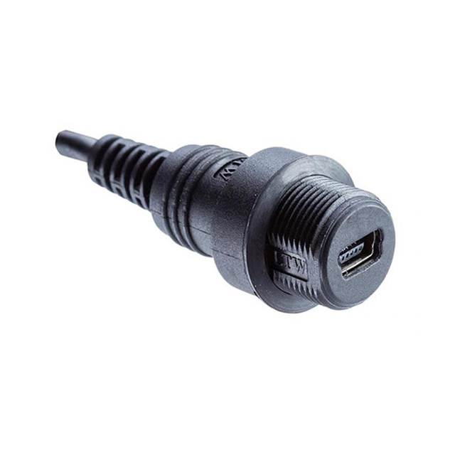 USB, MINI B 2.0, 1.5A, OVERMOLDE【NUB-20AMFM-SL7A03】