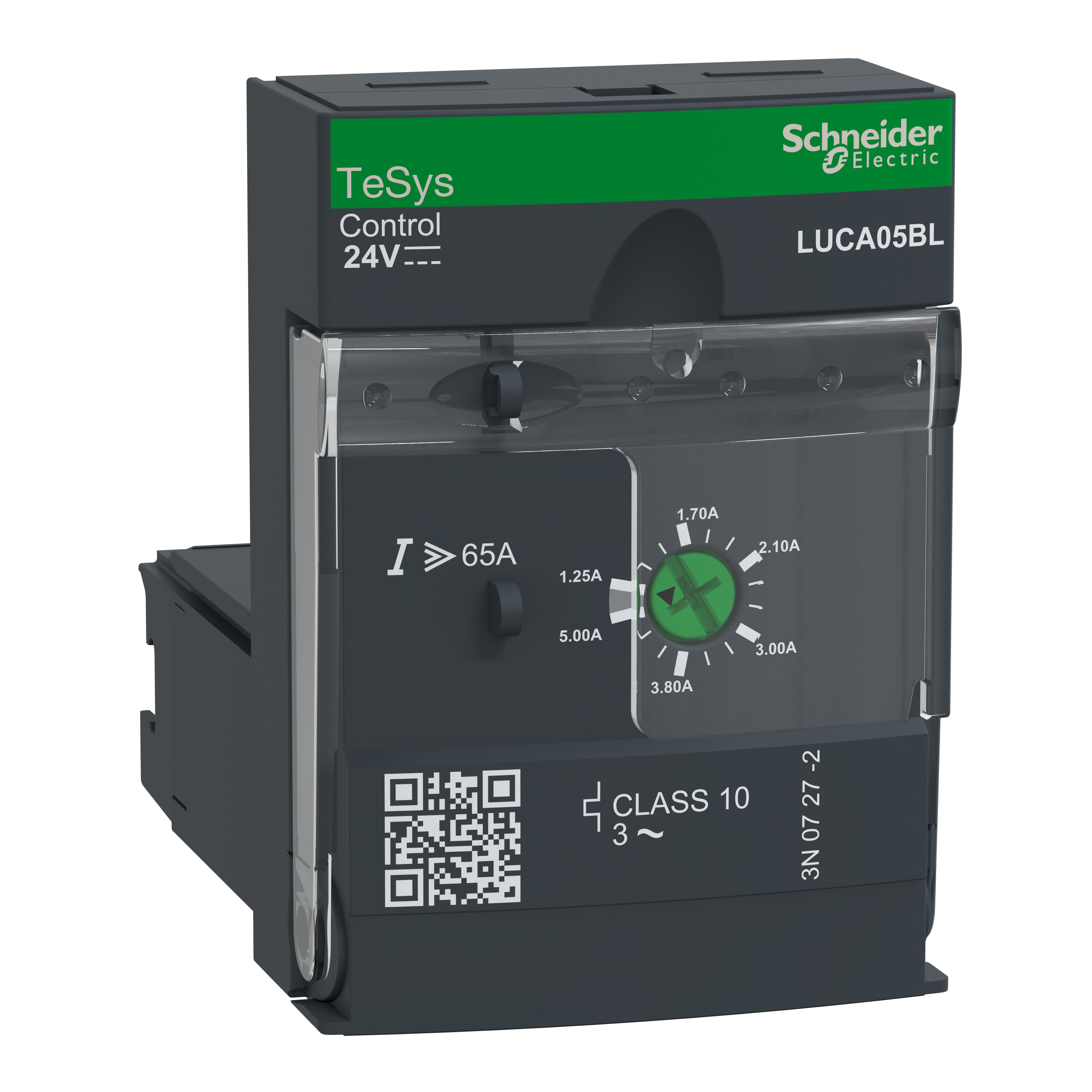 STD CONTROL 1.25-5A 24VDC LUCA05BL SCHNEIDER ELECTRIC製｜電子部品・半導体通販のマルツ