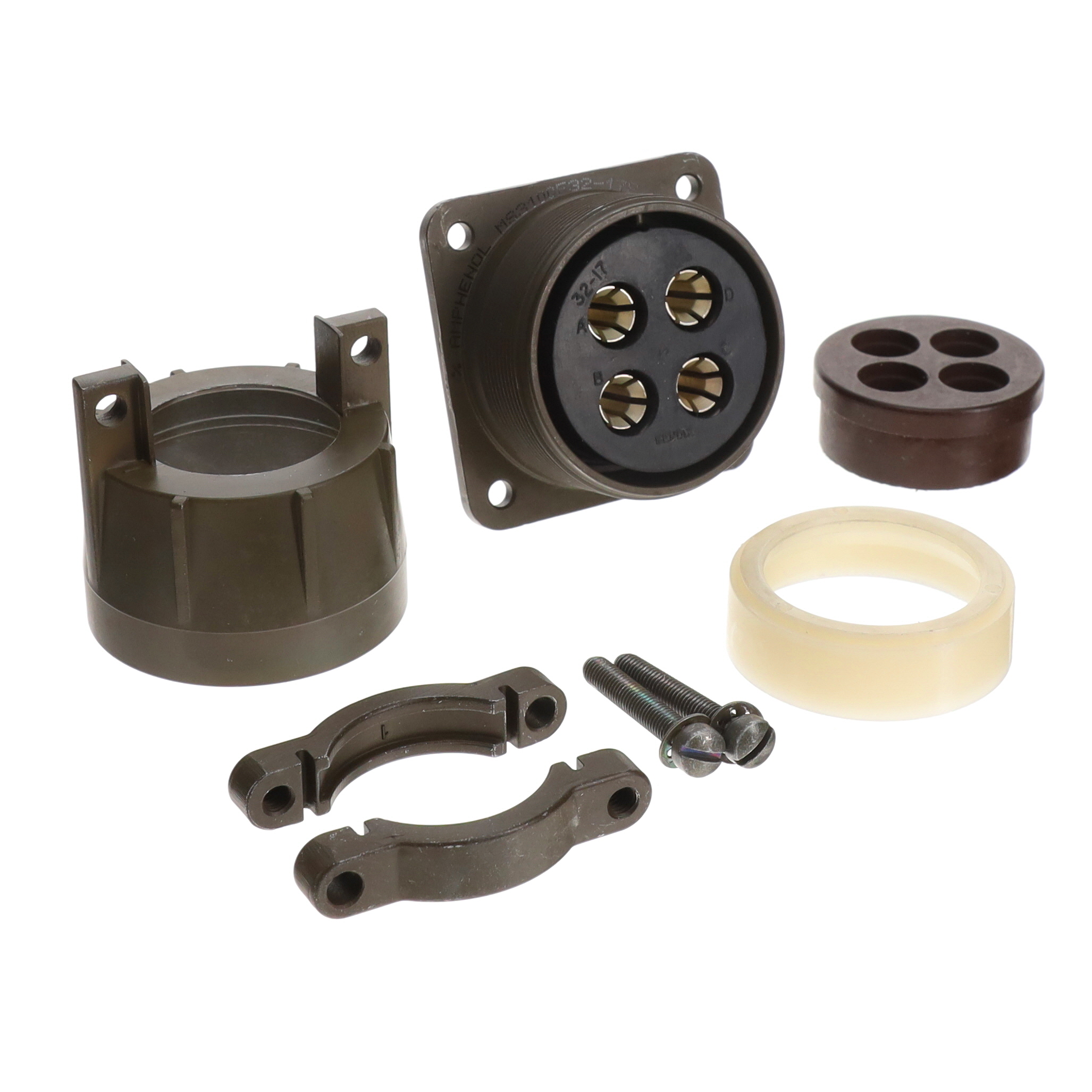 【MS3100F32-17S】MIL-5015 MS/AC THREADED RECEPT