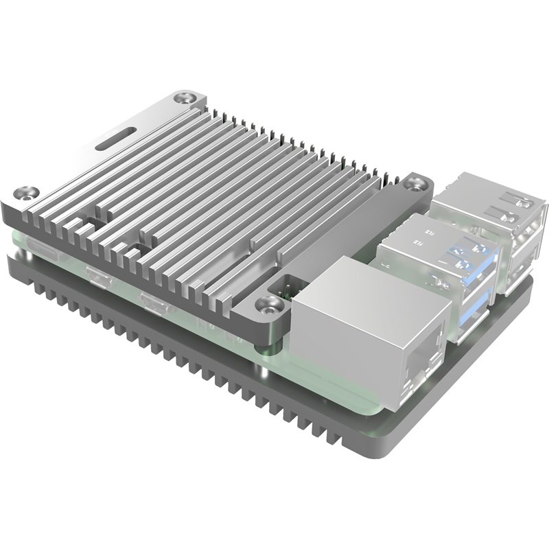 【ED-PI5CASE-OS】CASE ALUM SILVER 3.465"LX2.283"W