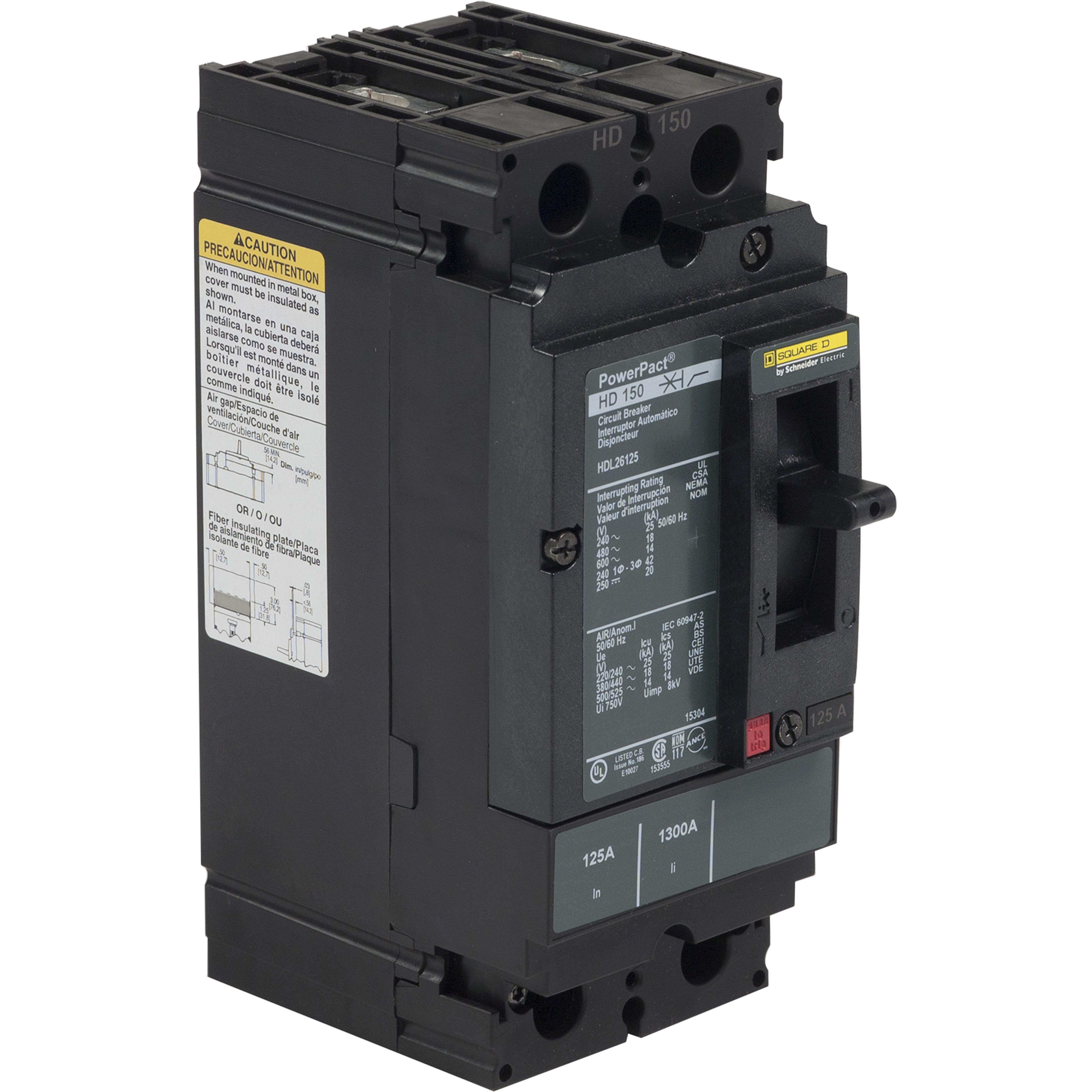 【HGL26080】MOLDED CASE CIRCUIT BREAKER 600V