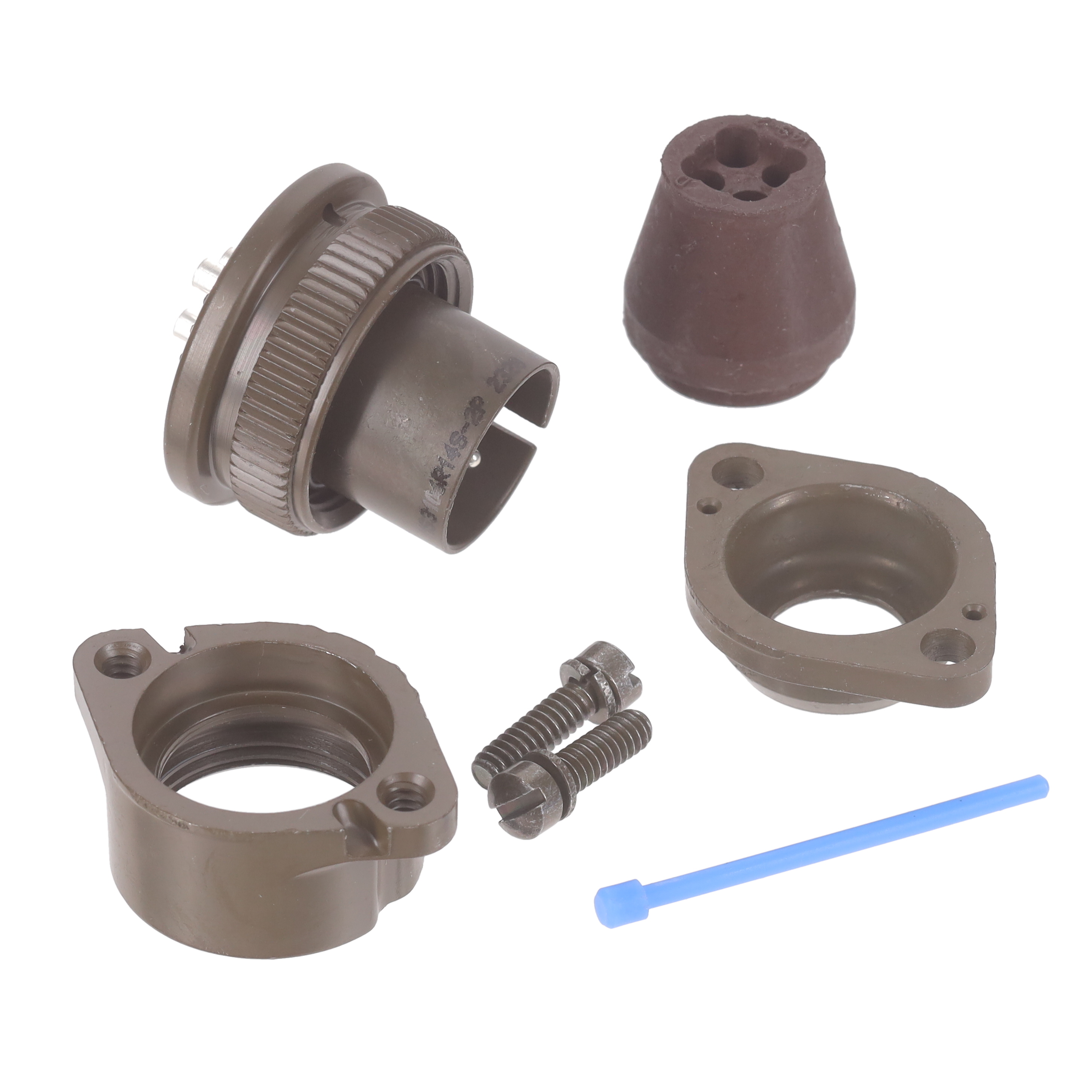 【MS3106R14S-2P】MIL-5015 MS/AC THREADED PLUG