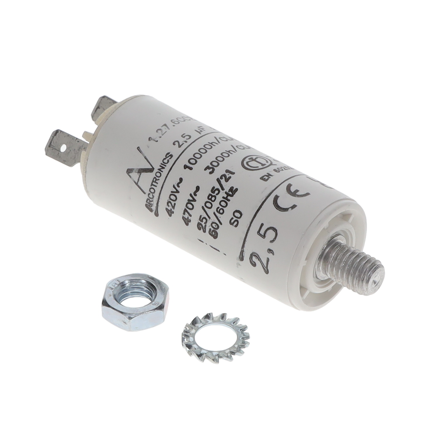 【C276CC25400AA0J】CAP FILM 40UF 5% 470VAC RADIAL