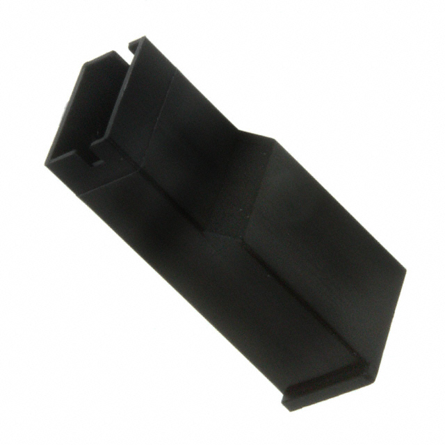 【154719】CONN RCPT HSG 0.25 1POS BLACK