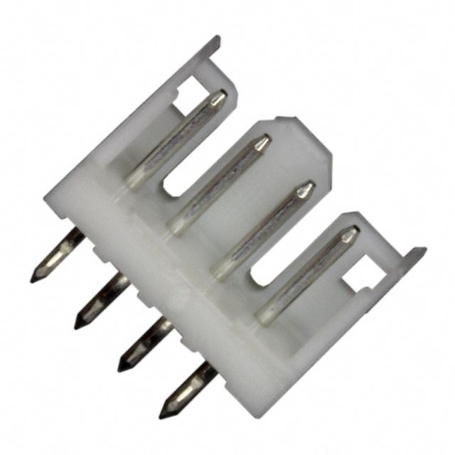 【292161-4】CONN HEADER VERT 4POS 2MM
