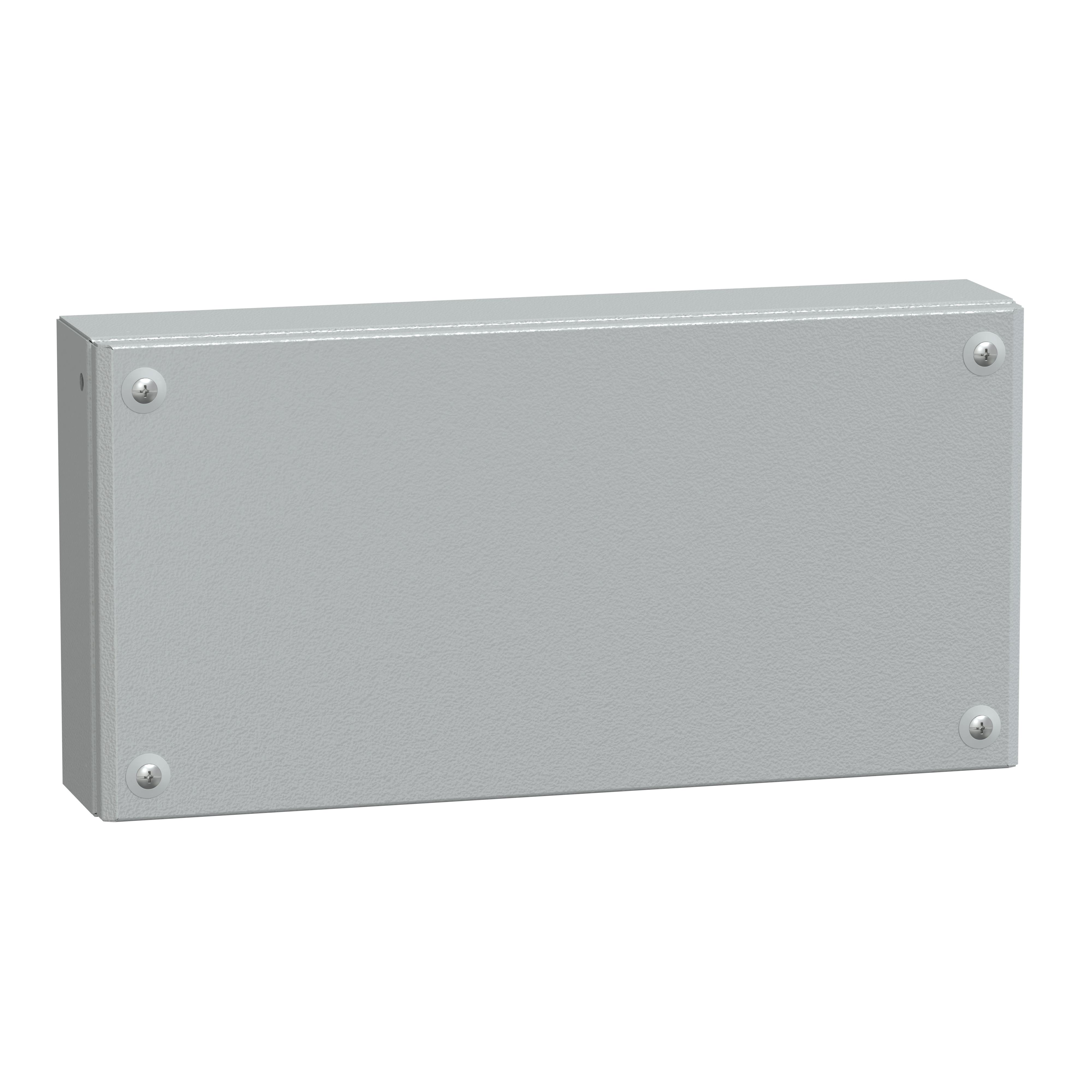 【NSYSBM20408】BOX STEEL GRAY 15.75"L X 7.87"W