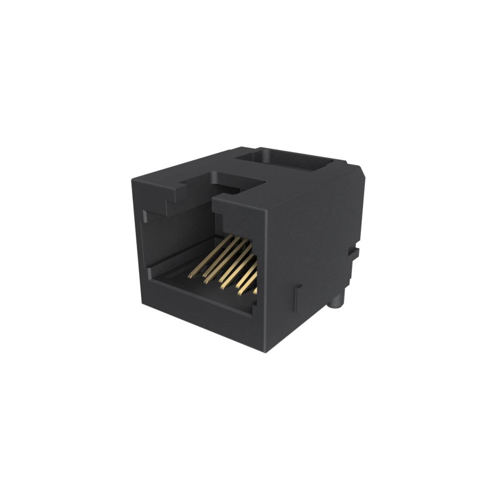 MODULAR JACK - 8P8C, RA, CAT6, S【RJE3B1880102N】
