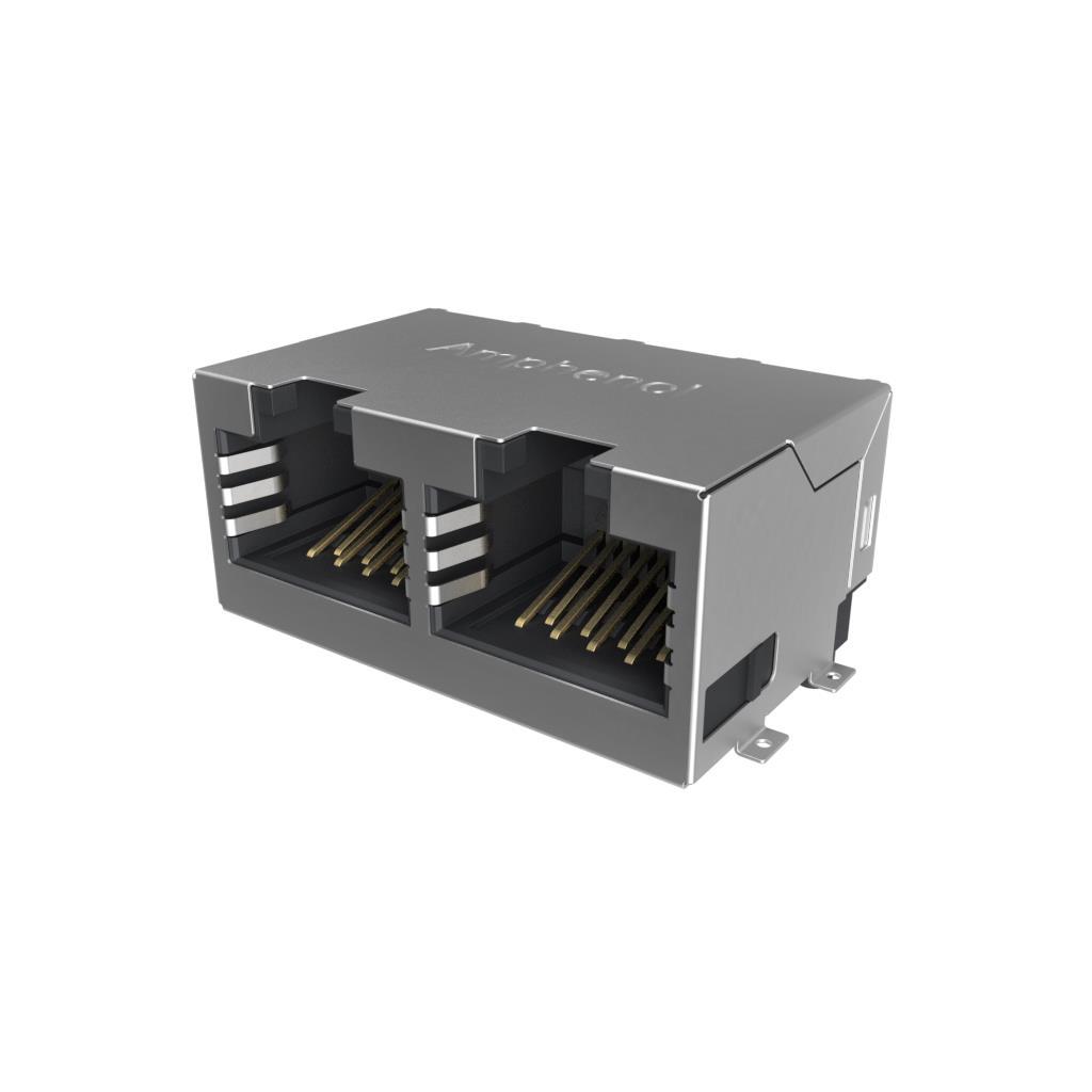 【RJE3A2886102N】MODULAR JACK - 2P 8P8C, RA, CAT5