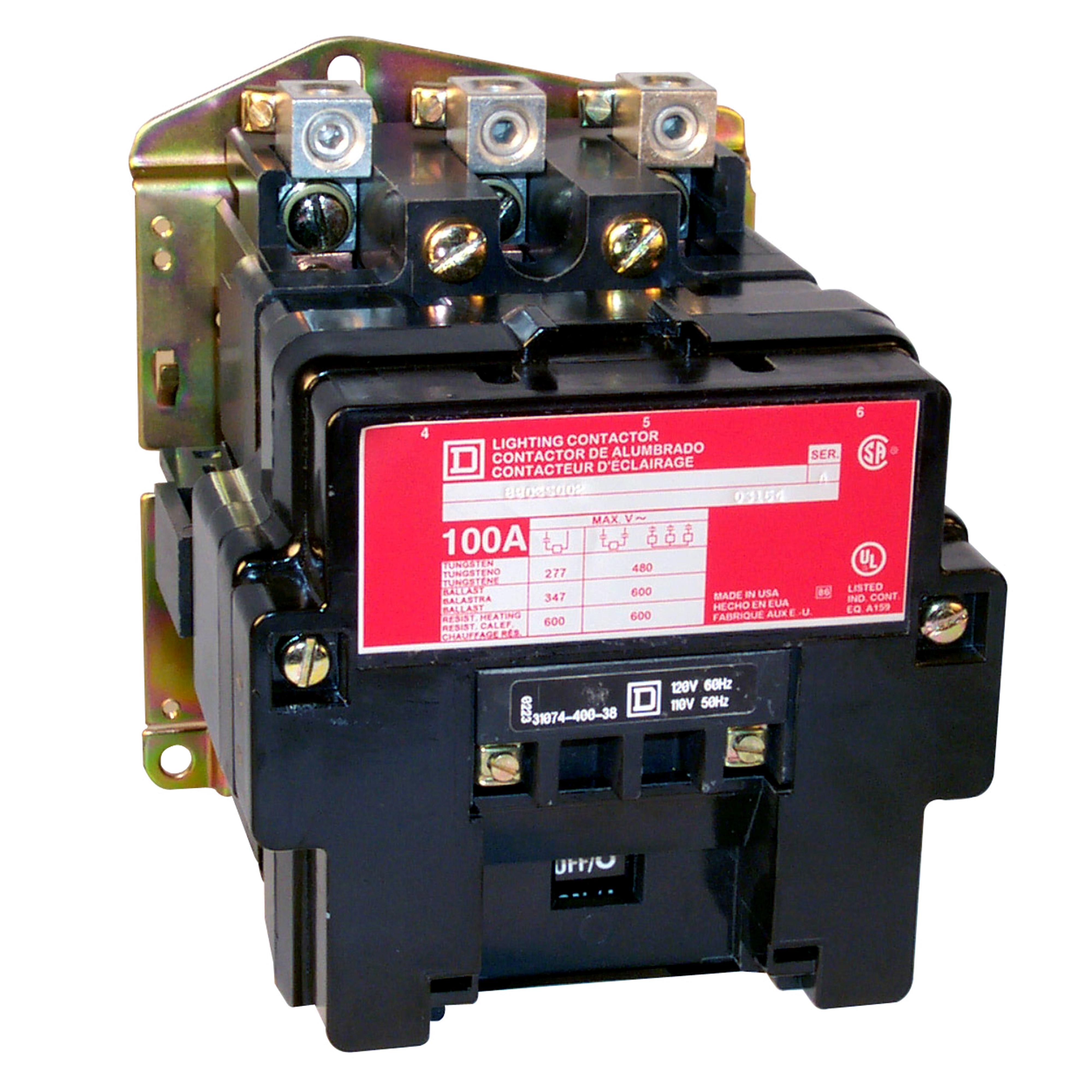 【8903SVO1V02】LIGHTING CONTACTOR 600VAC 200A N