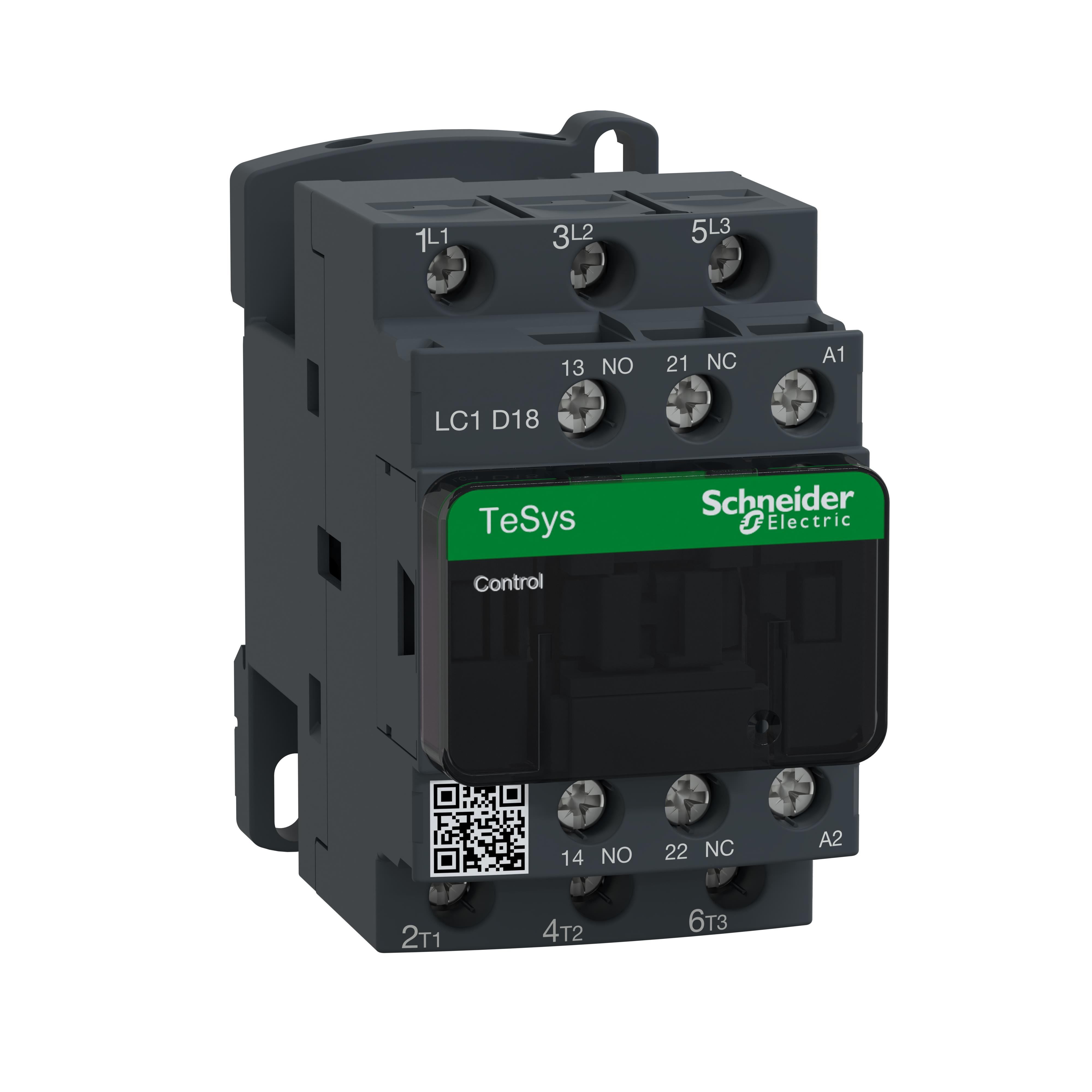 TESYS CONTACTOR 3P AC3 18A 220VA【LC1D18M7】