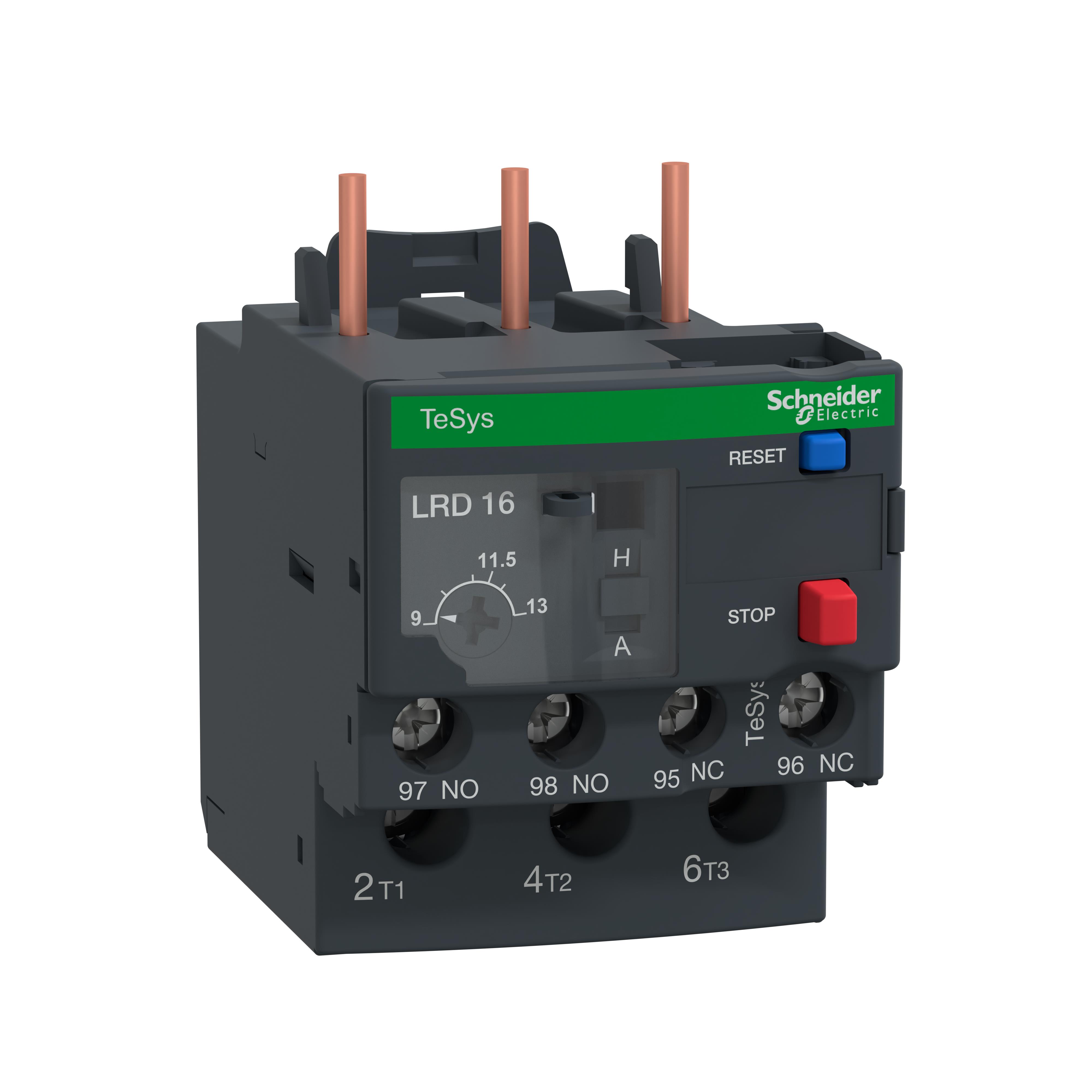 TESYS THERMAL OVERLOAD 9-13A CL1【LRD16】