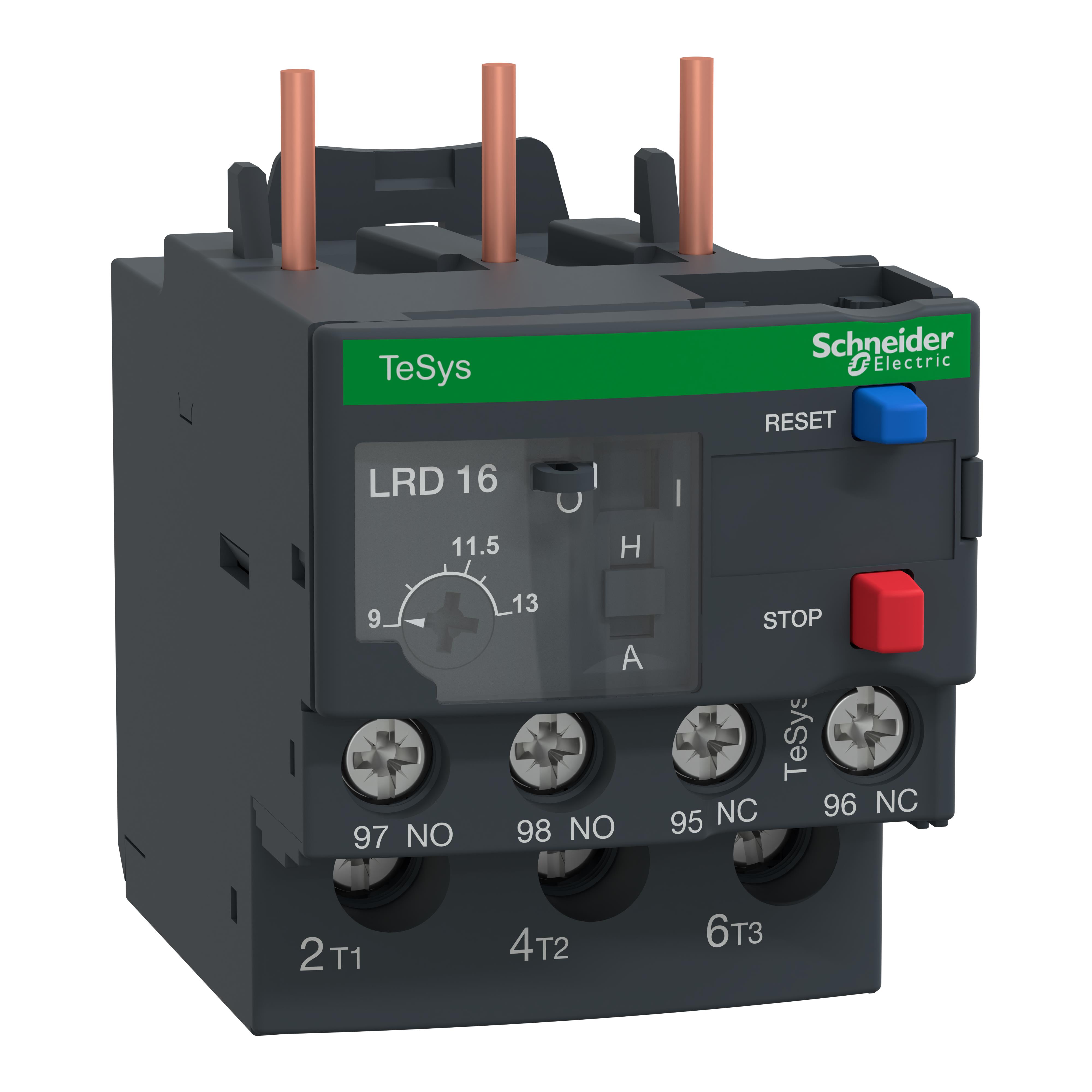 TESYS OVERLOAD REL.9 A 13A CF【LRD166】