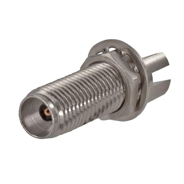2.4MM BULKHEAD JACK, PCB END LAU【147-0701-411】