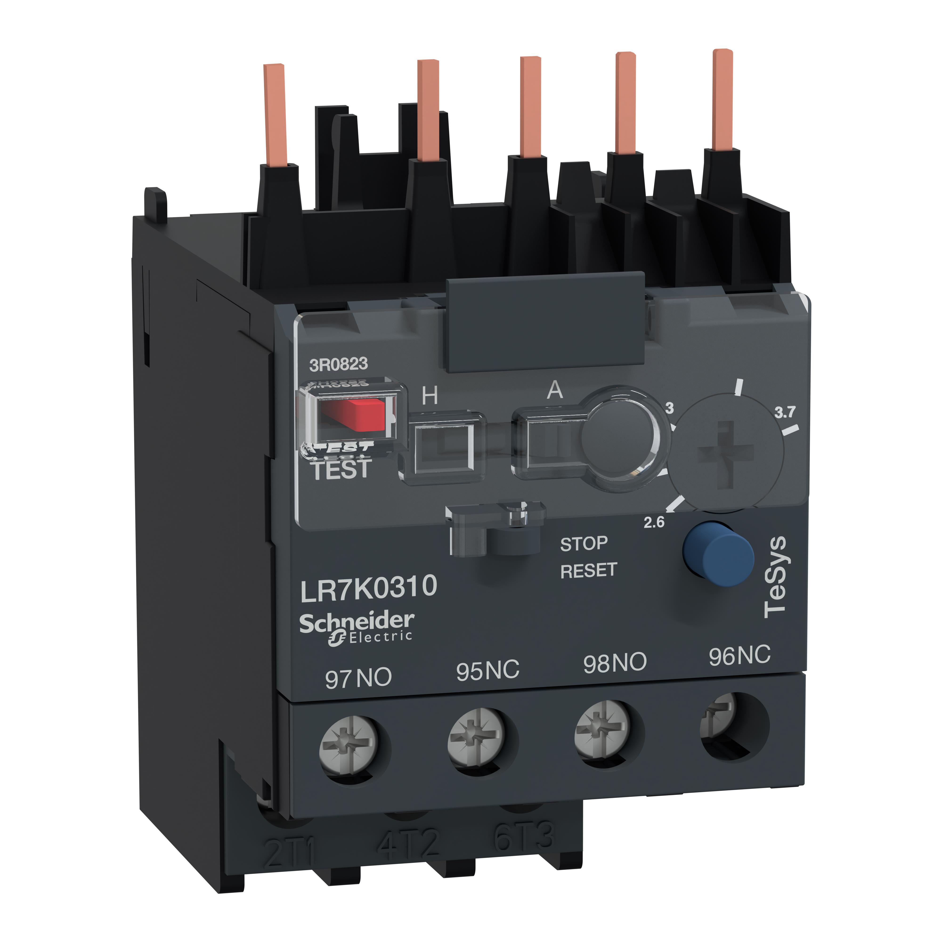 【LR7K0310】THERMAL OVERLOAD RELAY FOR MO TO