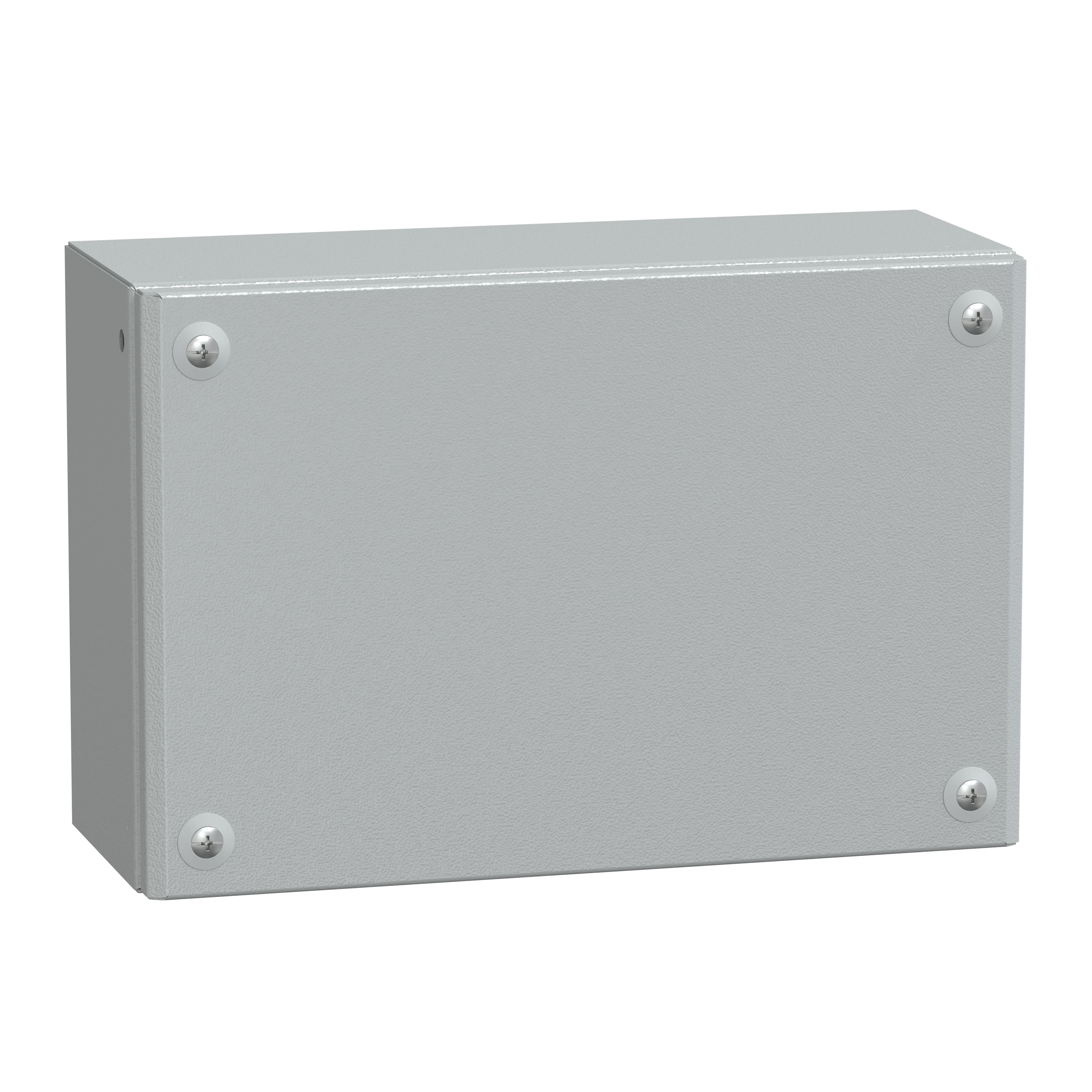 BOX STEEL GRAY 11.81"L X 7.87"W【NSYSBM203012】