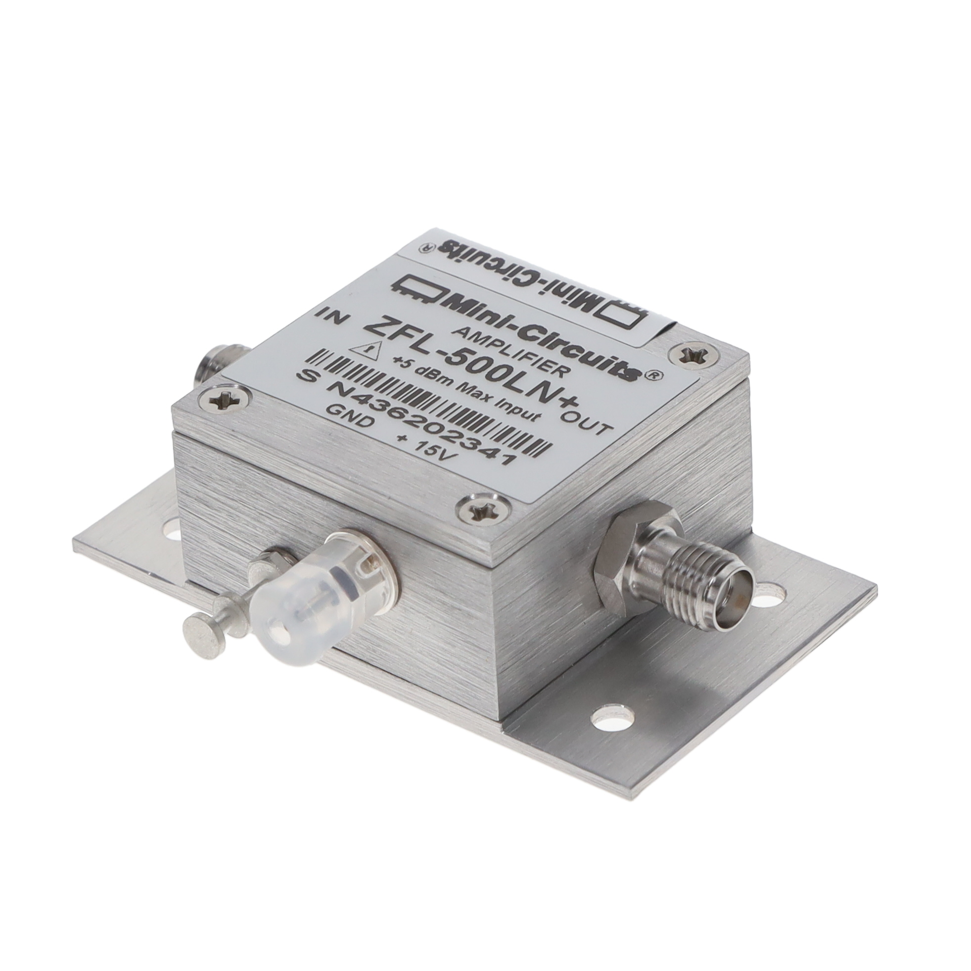 【ZFL-500LNB+】LNA, 0.1 - 500 MHZ, 50