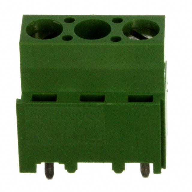 【282843-2】TERM BLK 2P SIDE ENT 10.16MM PCB