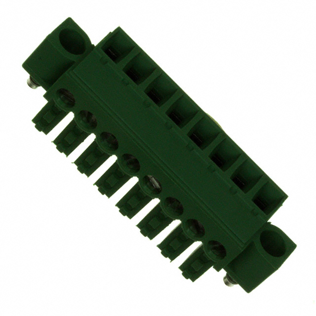 TERM BLOCK PLUG 8POS 3.81MM 284511-8 AMP Connectors / TE Connectivity製 ...