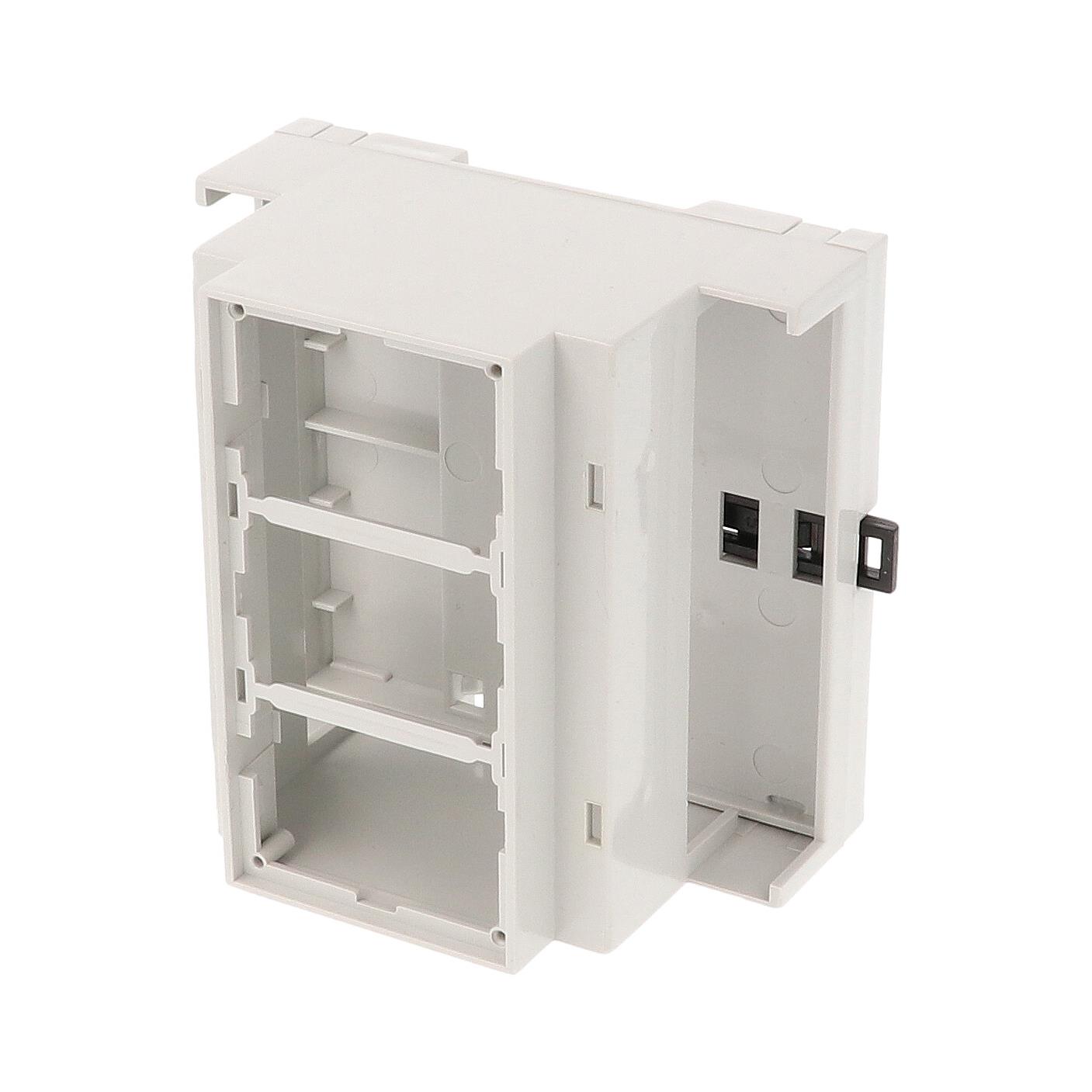 【1597DIN5MH53】ENCLOSURE PC 3.55"L X 3.45"W