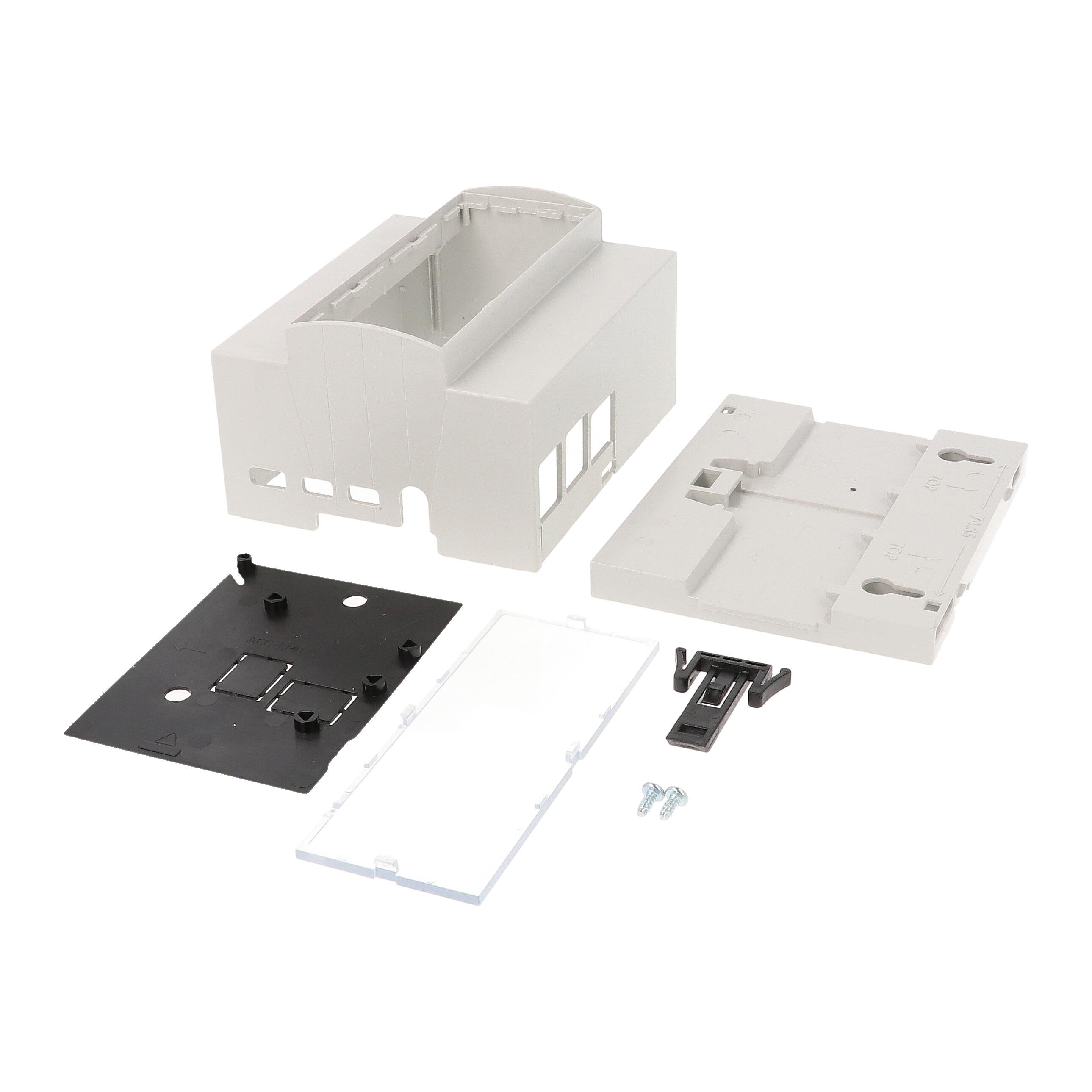 【1597KIT6MPI4】CASE PLAS GRAY 4.190"LX3.560"W