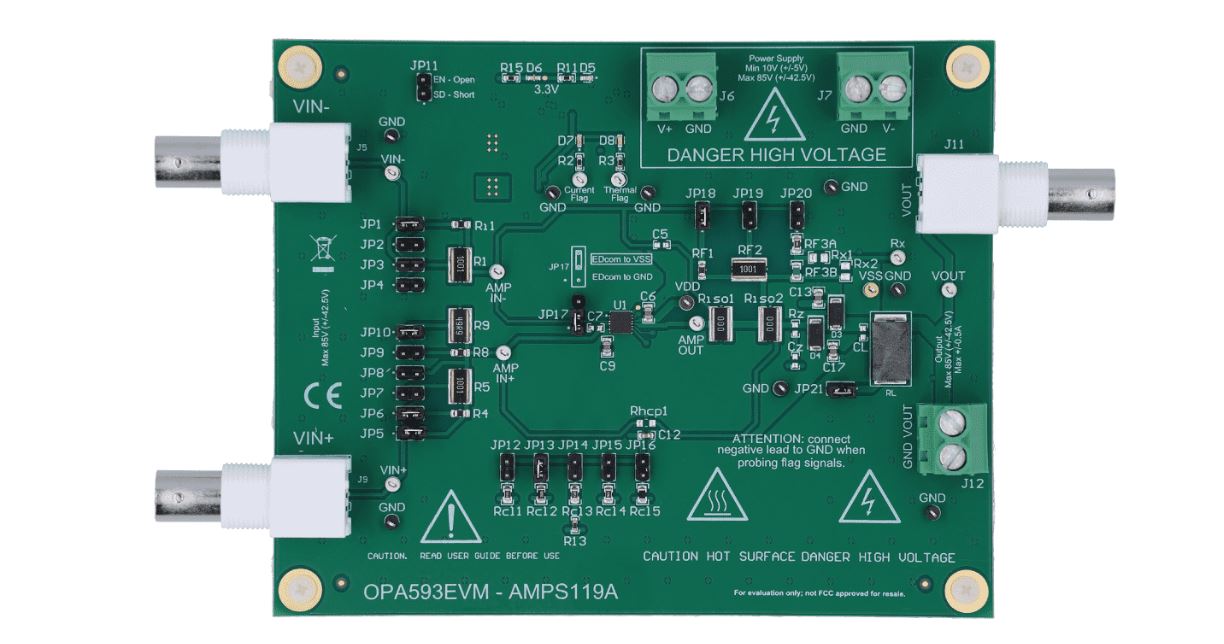 【OPA593EVM】PROTOTYPE