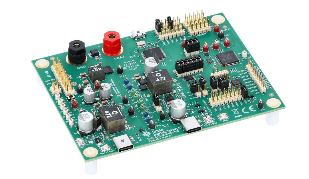 デュアルUSBポートTPS25772-Q1評価ボード【TPS25772Q1EVM-150】