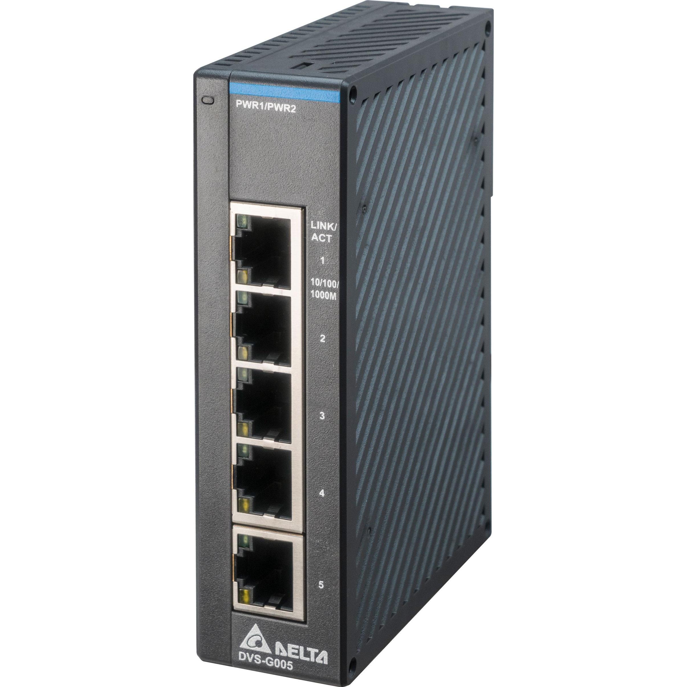 【DVS-G005I00C】ETHERNET SWITCH, 5 PORTS