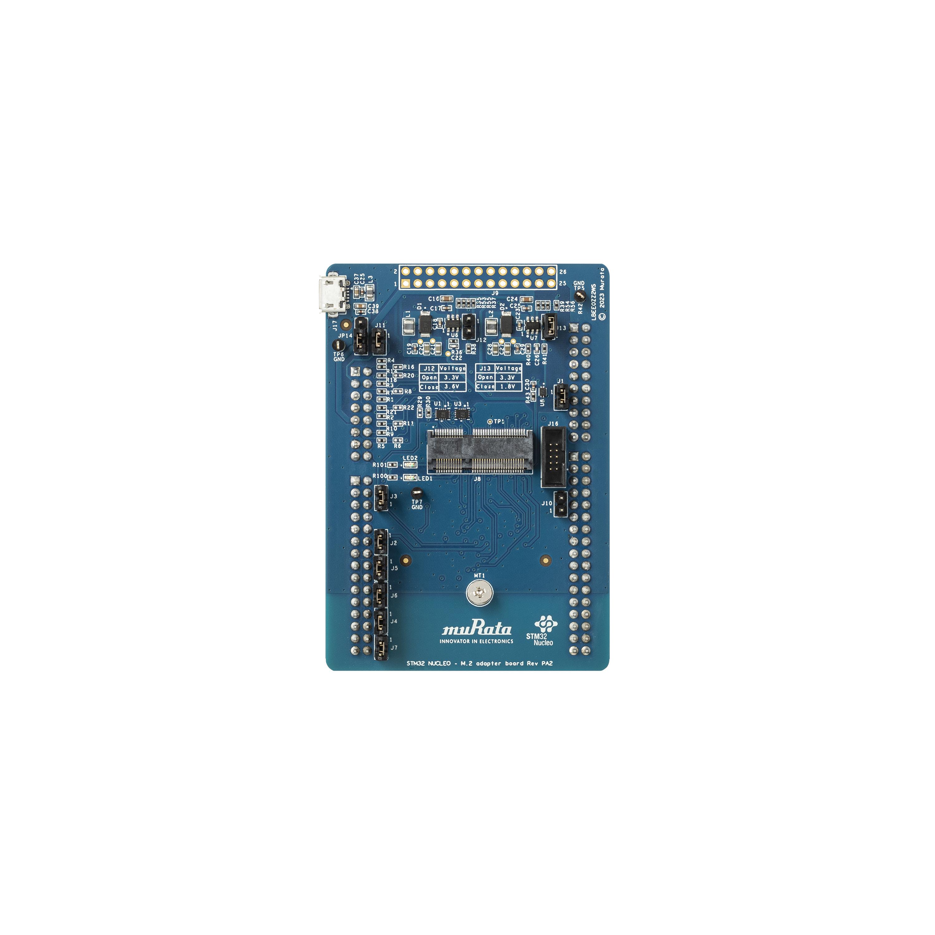 【LBEE0ZZ2WS-ST-NCL】ADAPTER STM32 NUCLEO 144 TO M.2