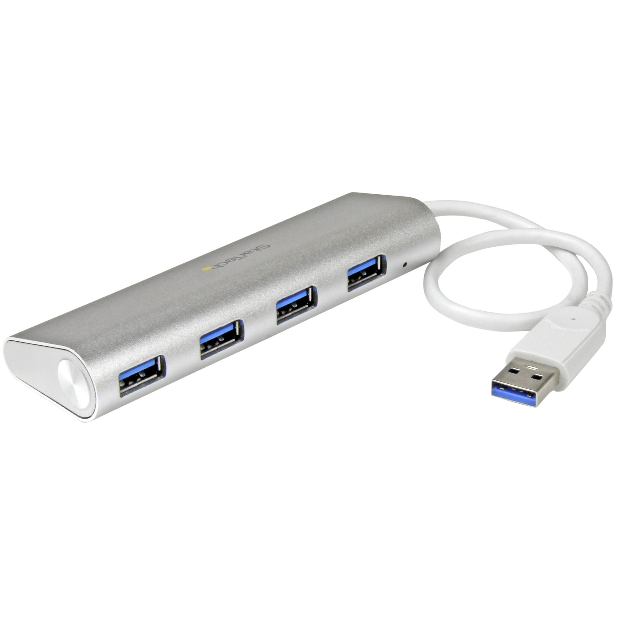 【ST43004UA】4 PORT PORTABLE USB 3.0 HUB WITH