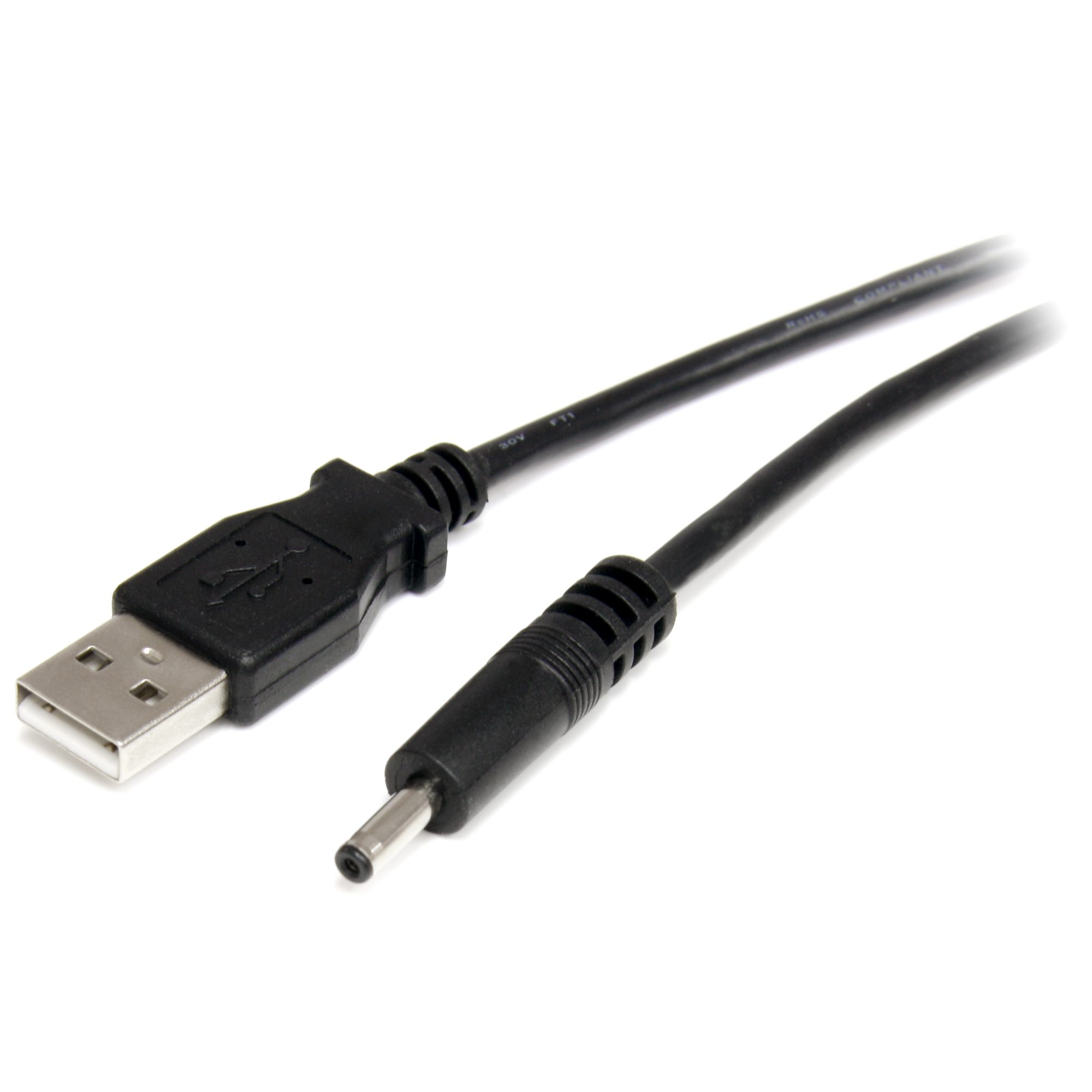 【USB2TYPEH】3 FT USB TO TYPE H BARREL 5V DC