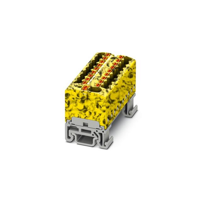 TERM BLK 19POS BLACK/YELLOW【1047453】