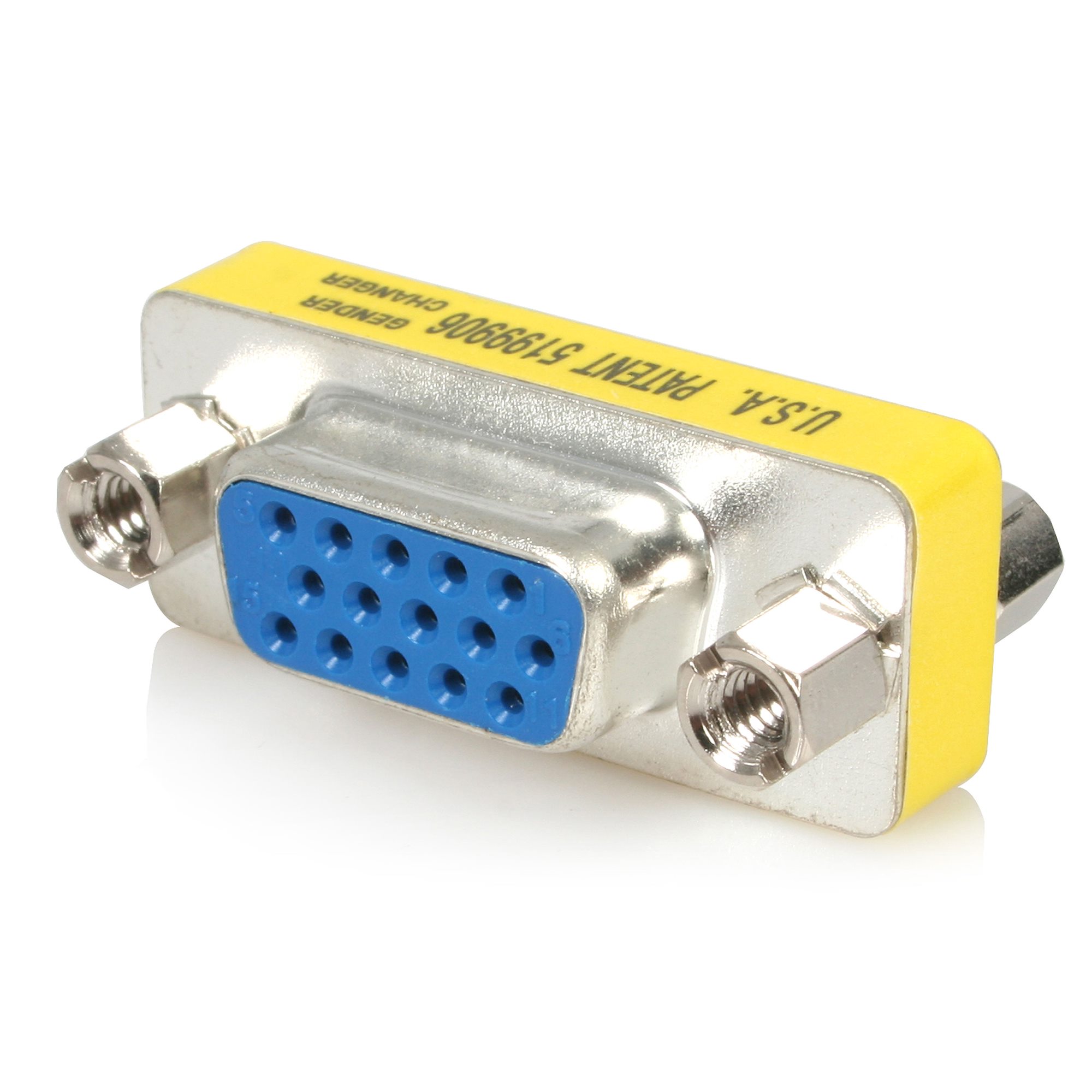 SLIMLINE VGA HD15 GENDER CHANGER【GC15HSF】