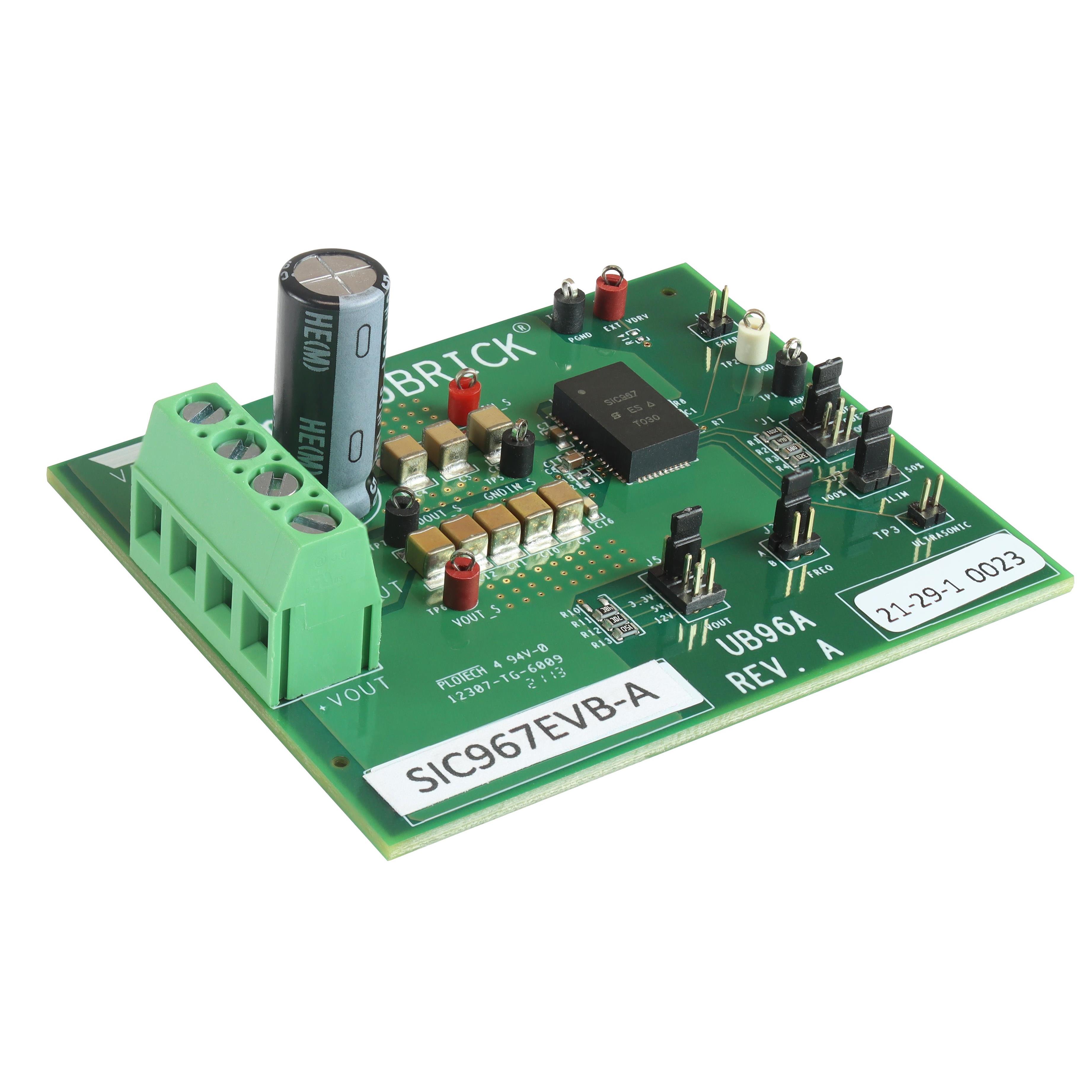 【SIC967EVB-A】EVAL BOARD FOR SIC967