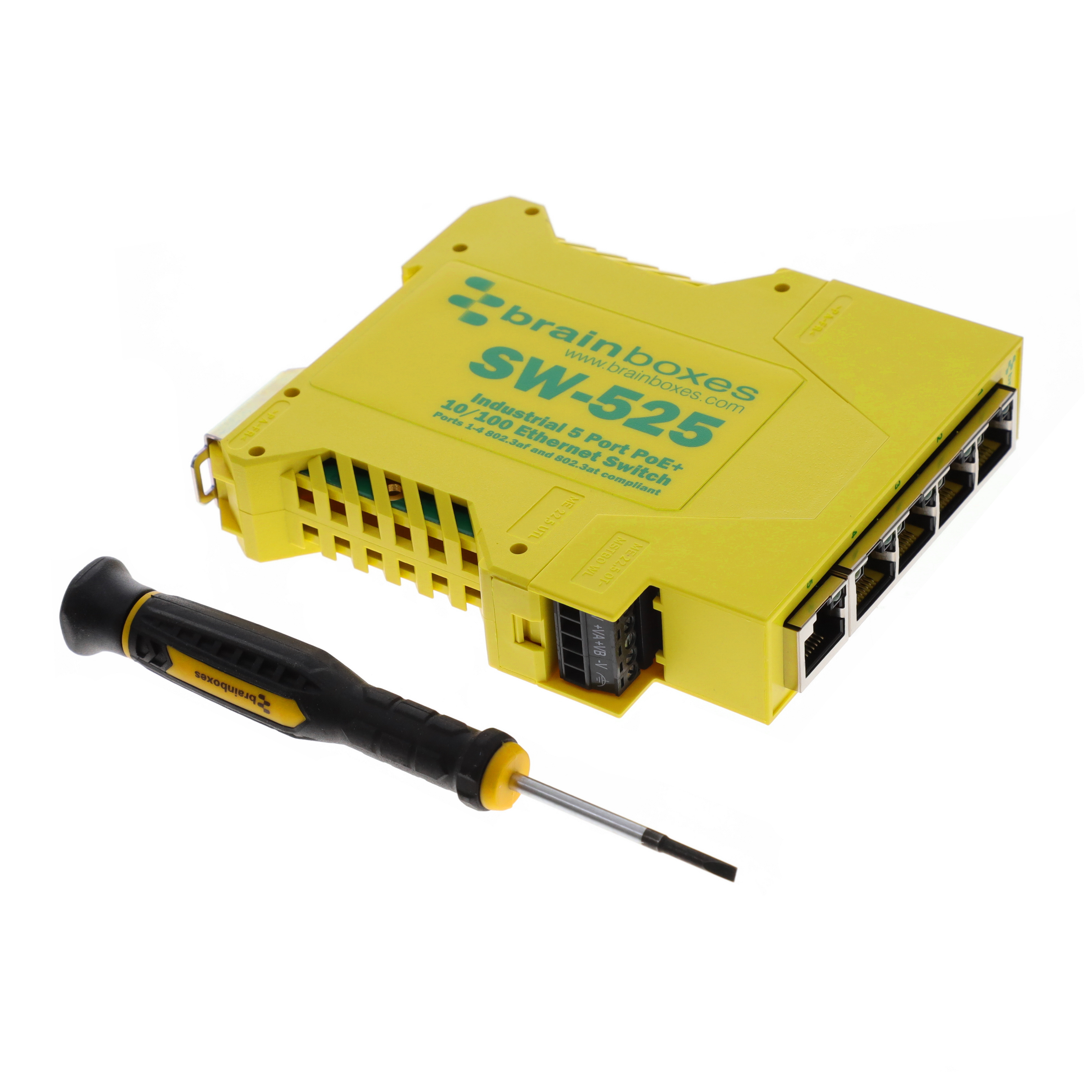 【SW-525】INDUSTRIAL SWITCH 4 PORT