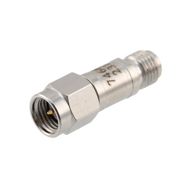 【PE7466-20】20 dB Fixed Attenuator, SMA Male