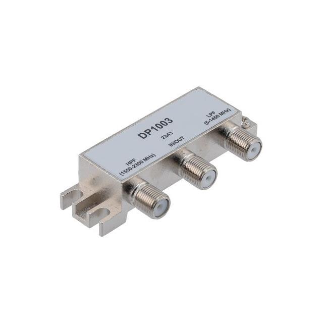 【PE8DP1003】Diplexer 75 Ohm Type F Female, 5