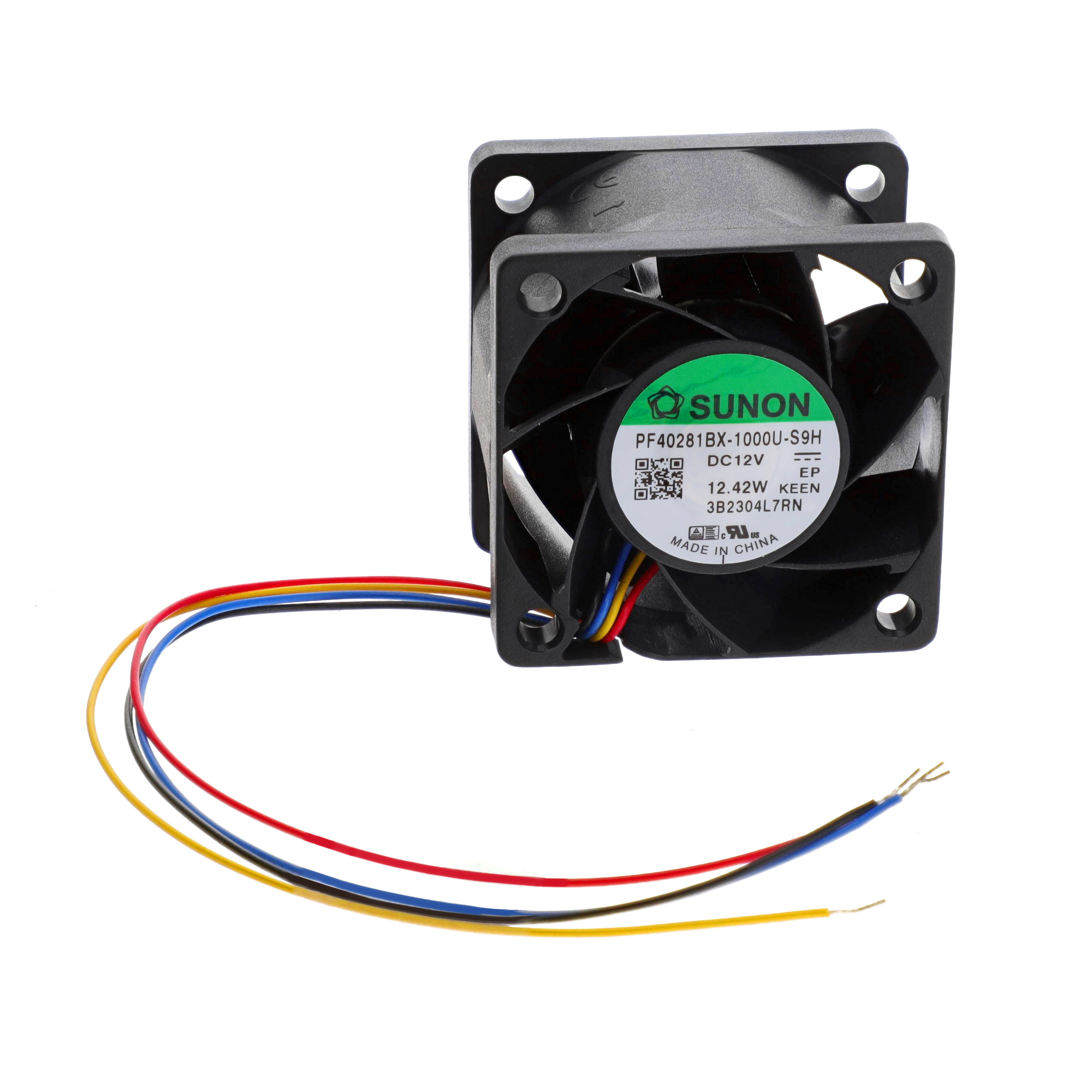 【PF40281BX-1000U-S9H】FAN AXIAL 40X28MM 12VDC WIRE