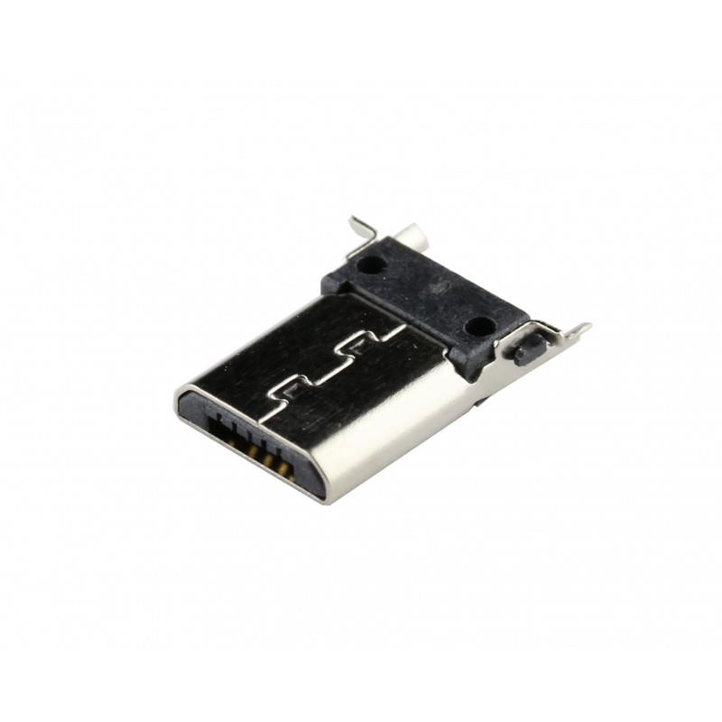【AUSB2-BMC-GSR1】USB 2.0, MICRO B-MALE, 0,65MM, 5