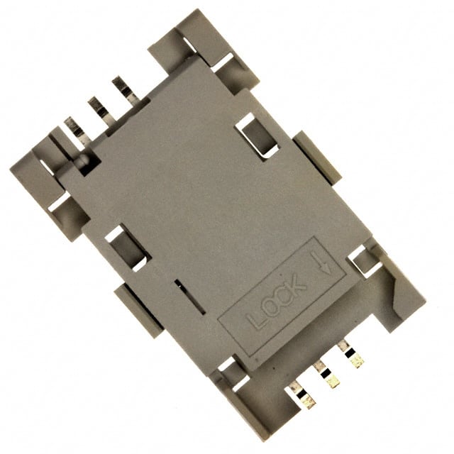 【7112S0815X19LF】CONN SIM/SAM CARD R/A SMD [digi-reel品]