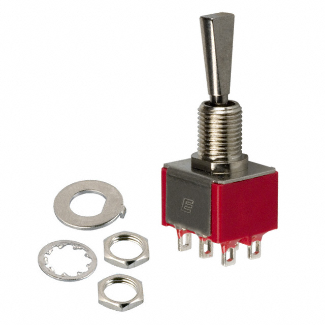 SWITCH TOGGLE DP3T 5A 120V【100DP6T6B11M1QEH】